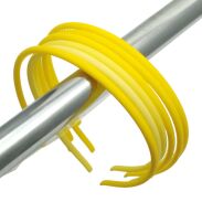 OPASKI CIENKIE KAUCZUKOWE ŻÓŁTE 6 SZTUK                                                                                              (6330-2 SAH) - 2