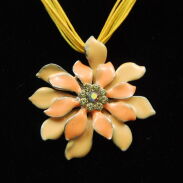 NASZYJNIK / WISIOR NA SZNURECZKACH Z OZDOBNĄ ZAWIESZKĄ                                                    (4801 SAM) - 2