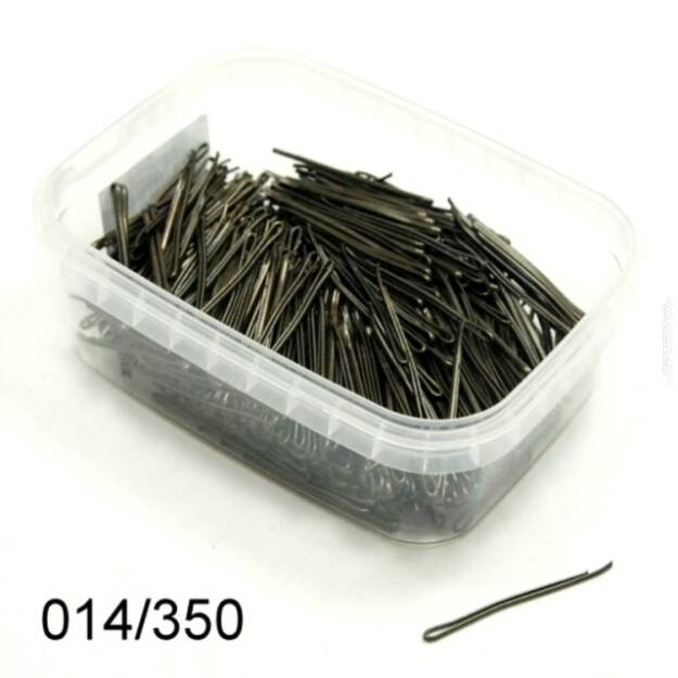 BROWNSTRAIGHT HAIRGRIPS 4 cm 014/350