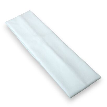 OPASKA NA GŁOWĘ ELASTYCZNA WANILIOWA WĄSKA 5.5 CM                               0171-1)