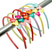 OPASKI DO WŁOSÓW DZIECIĘCE Z OZDOBAMI 6 SZTUK                                     (3281 SAM) - 3