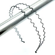 OPASKI METALOWE CZARNE PODWÓJNE 6 SZTUK                                                              (4368 SAM) - 2