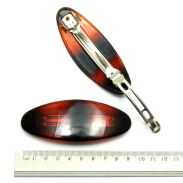 KLAMRY / AUTOMATY DO WŁOSÓW BRĄZOWE 3 SZTUKI                                          (KLD-168 SAH) - 3