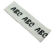 OPASKI ELASTYCZNE BIAŁE Z LITERKAMI 5.5 cm 3 SZTUKI                                                        (0193-1 SAM) - 3