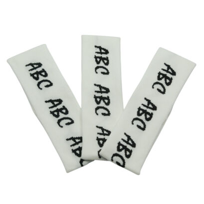 OPASKI ELASTYCZNE BIAŁE Z LITERKAMI 5.5 cm 3 SZTUKI                                                        (0193-1 SAM)