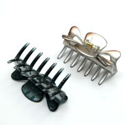 SZCZĘKI / KLAMRY DO WŁOSÓW KOLOROWE 4 SZTUKI                                                                               (0340-20 SAM) - 2