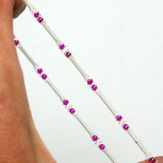 BRANSOLETKI METALOWE SPRĘŻYNKI KOLOROWE 6 SZTUK                (1416-1 SAM) - 4