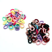 DINA GUMKI DO WŁOSÓW MAŁE KOLOROWE 100 SZTUK                                                                 (300154-1 SA) - 2