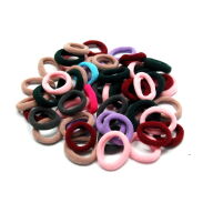 DINA GUMKI DO WŁOSÓW MAŁE KOLOROWE 100 SZTUK                                                                 (300154-1 SA) - 3