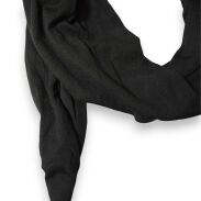 SZAL DAMSKI CZARNY Z WISZĄCYMI ELEMENTAMI                                               (SZAL-34 SA) - 2