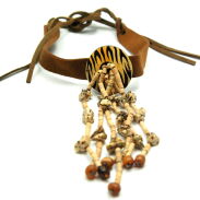 NASZYJNIK / WISIOR NA RZEMYKU 0616-503 - 2