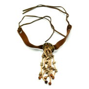 NASZYJNIK / WISIOR NA RZEMYKU 0616-503 - 4