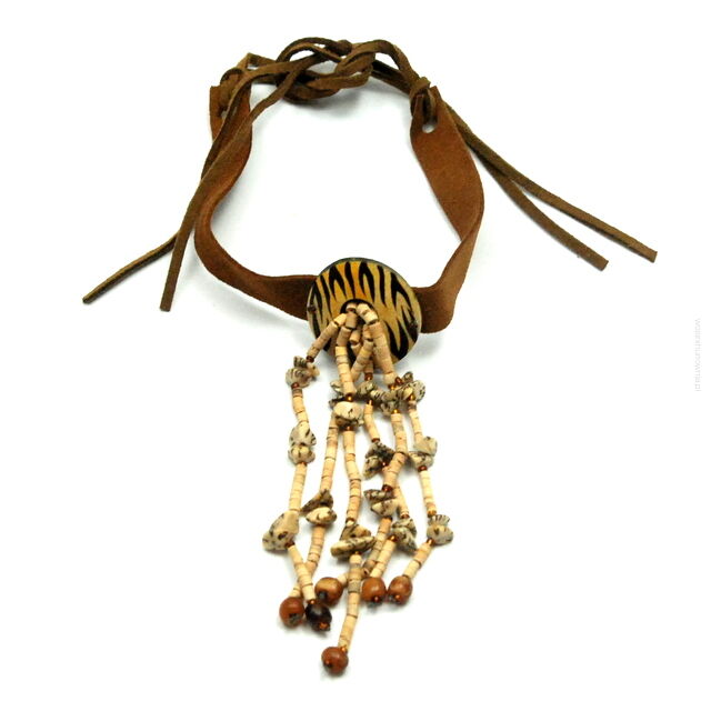 NASZYJNIK / WISIOR NA RZEMYKU 0616-503