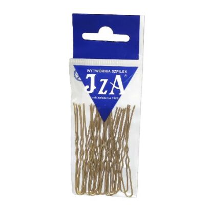 KOKÓWKA FRYZJERSKA KARBOWANA ZŁOTA 6.5 CM 20 SZTUK                             (B065/20)