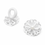 GUMKI DO WŁOSÓW KOMUNIJNE Z PEREŁKĄ 6 SZTUK (0009-5 g SAH) - 3