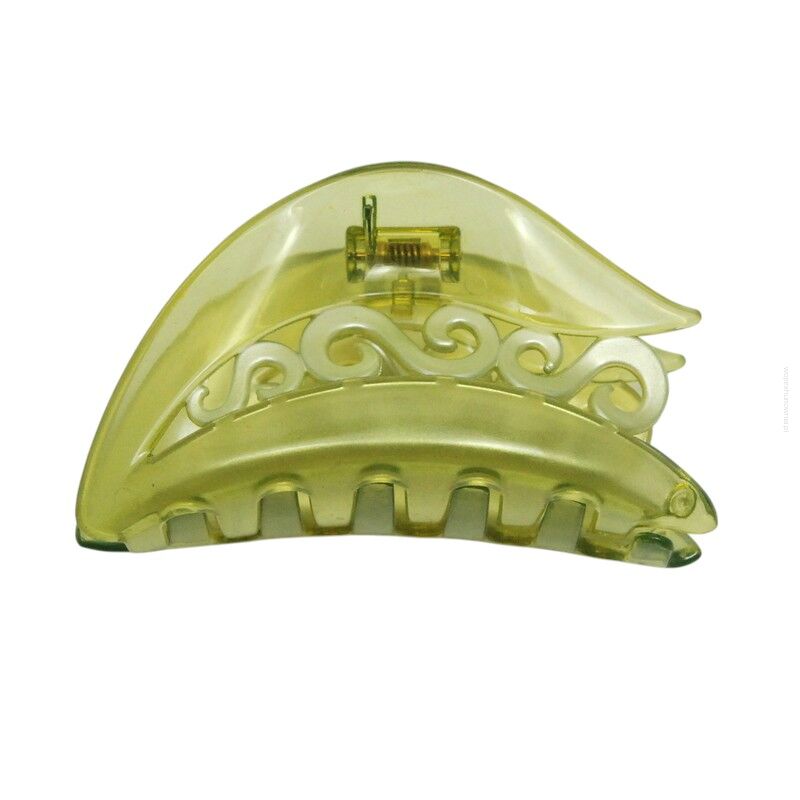 SZCZĘKA / KLAMRA DO WŁOSÓW ZIELONA                                        (0016-2 SAH)