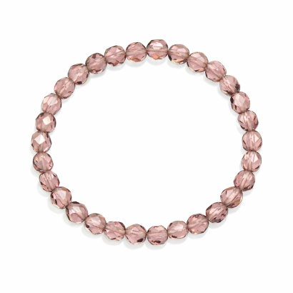 BRANSOLETKA  "SZKIEŁKA" JABLONEX JASNY FIOLET (0608-80)