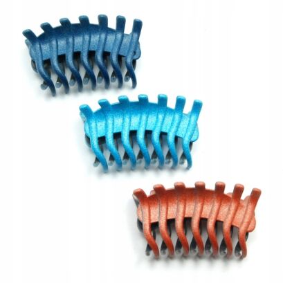 SZCZĘKI/ KLAMRY DO WŁOSÓW KOLOROWE 3 SZTUKI                                                       (0217-1 SAM)