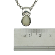 NASZYJNIK / WISIOREK NA ŁAŃCUSZKU Z ZAWIESZKĄ Z CYRKONIAMI                                           0611-1319-2 A/S - 3