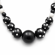 KORALE KULE CZARNO-BIAŁE 0611-14 - 3