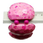 BRANSOLETKA NA GUMCE RÓŻOWA                                                                              (0613 SH A) - 4