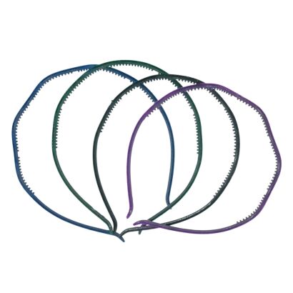 OPASKI DO WŁOSÓW CIENKIE KOLOROWE 12 SZTUK                                                                                              (9323 SA)