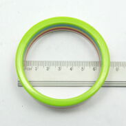 BRANSOLETKI PLASTIKOWE NIEROZPINANE KOLOROWE 3 SZTUKI                                                                ( 3913-2 SAM) - 5