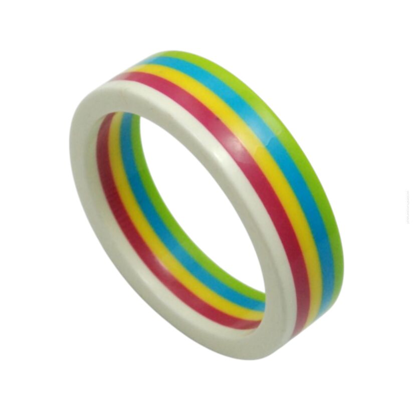 BRANSOLETKI PLASTIKOWE NIEROZPINANE KOLOROWE 3 SZTUKI                                                                ( 3913-2 SAM)