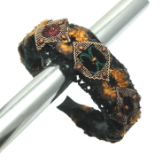 OPASKI DO WŁOSÓW- BOHO 3 SZTUKI  (6671 SAH) - 2