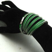 BRANSOLETKA  SKÓROPODOBNA-OSTATNIA SZTUKA !                                                                0611-204 - 2