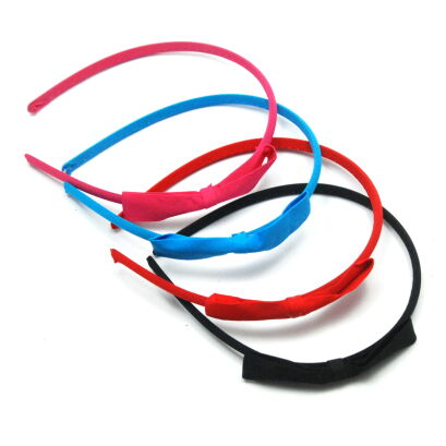 OPASKI DO WŁOSÓW Z KOKARDKAMI MIX KOLOR 8 SZTUK (6680 SA)