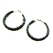 KOLCZYKI KOŁA Z CEKINAMI                                                                  0605-527 - 2