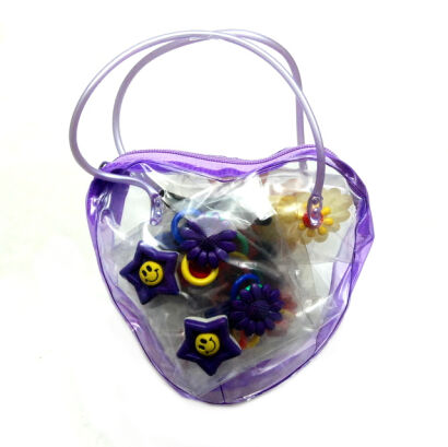 KOMPLET UPOMINKOWY "NIESPODZIANKA" FIOLETOWY KU-V