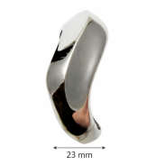 BRANSOLETKA METALOWA O NIEREGULARNYM KSZTAŁCIE                                   (BRMT-14 SAH) - 5