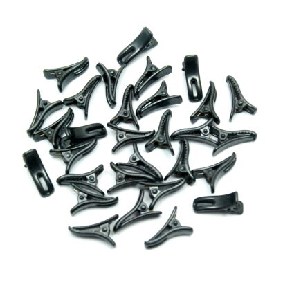 SPINKI / PELIKANY DO WŁOSÓW MINI SZARE 60 SZTUK                                (PEM-3 SAH)