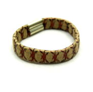 GUMKI DO WŁOSÓW BEŻ-BRĄZ (KPL.4 SZTUKI) 0045-28 - 2