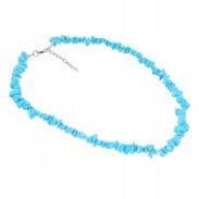 NASZYJNIK /WISIOR Z KORALIKAMI TURKUSOWY                                                       (0643-1013 SAHG) - 2