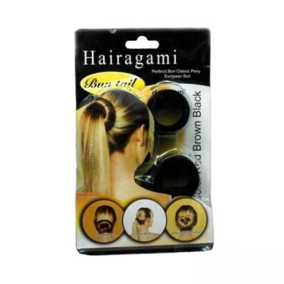 HAIRAGAMI TWISTER DO WŁOSÓW CZARNY 2 SZTUKI                                                                                                      (0028-15 SA)