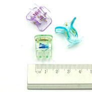 SZCZĘKI DO WŁOSÓW /KRABIKI MAŁE TRANSPARENTNE 18 SZTUK                              (7852-4 SAM2 ) - 2