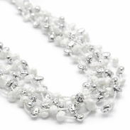 NASZYJNIK / WISIOREK Z DROBNYMI KORALIKAMI (N-306/10/GR K SAM B) - 4