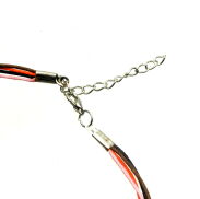 Wisiorek / naszyjnik z masy perłowej KOLOROWY 0612-511 - 3