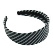 OPASKI SZEROKIE W CZARNO-BIAŁE PASKI 4 SZTUKI (7431-1 SAM) - 2