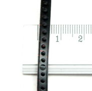 OPASKI DO WŁOSÓW CIENKIE WIELOKOLOROWE 12 SZTUK                                     (0323-41 SA) - 3