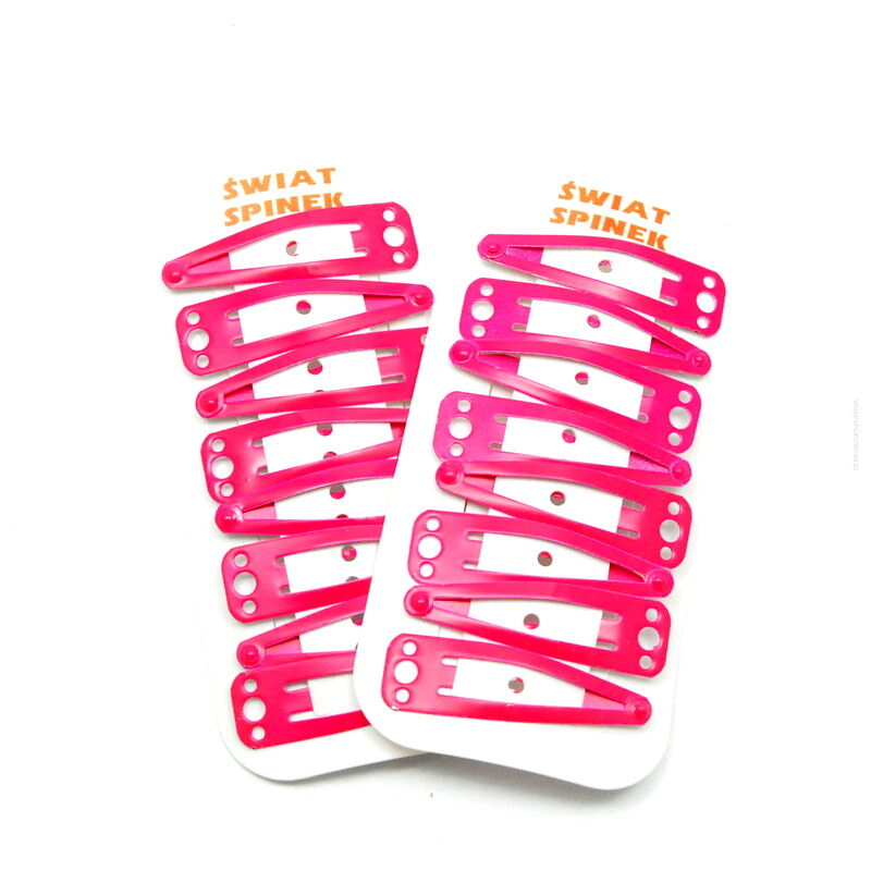 PYKI / SPINKI RÓŻOWE -DZIECIĘCE DO WŁOSÓW 16 SZTUK                                                                             (0169-8 SAMC)