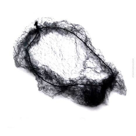 SIATKA NA WŁOSY CIENKA CZARNA 10 SZTUK(3222/B)