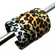 OPASKI DO WŁOSÓW SZEROKIE PANTERKI 4 SZTUKI                                                                          (0214-61 SH) - 2