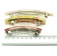 KLAMRY / AUTOMATY DO WŁOSÓW KOLOROWE 6 SZTUK                                                             (0196-1 SAH) - 3