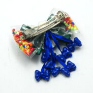 KLAMRY / SPINKI DO WŁOSÓW DZIECIĘCE Z KOKARDKĄ (2 SZTUKI) 0209-546 - 3