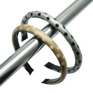 OPASKI DO WŁOSÓW W KROPKI 6 SZTUK                                                               (7928 SA) - 2