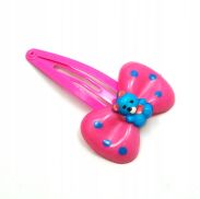 SPINKI / PYKI DO WŁOSÓW DZIECIĘCE KOKARDKI 4 SZTUKI (0169-523) - 2